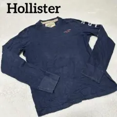 Hollister ネイビー 長袖カットソー S