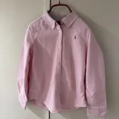 ラルフローレン　女の子用シャツ ピンク 120cm