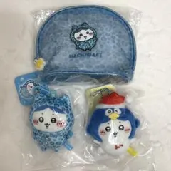 ちいかわ　ドンキ　マスコット　ポーチ　3点セット　ハチワレのサムネイル