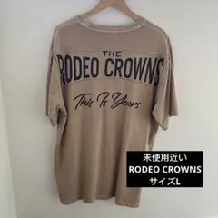 未使用近いRODEO CROWNSレディース　Tシャツ　半袖　サイズL