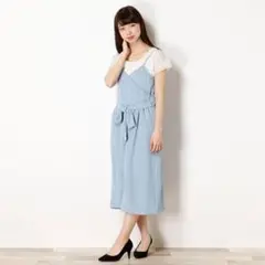 earth music&ecology カシュクールオールインワン　サロペット