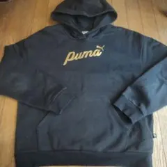PUMA ブラック パーカー 160サイズ