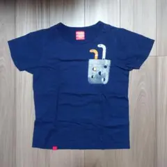 OJICO Tシャツ ポケット 紺色