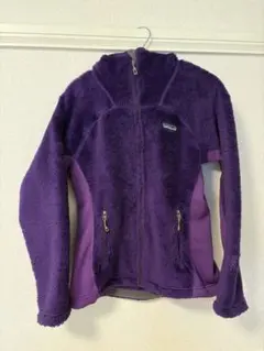 パタゴニア　レディース　フリースジャケット　パープル