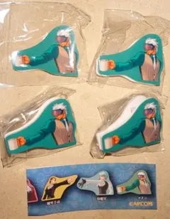 逆転裁判　アクリルクリップ　ゴドー　4個　つきつけろ　逆转裁判