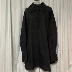 ジーナシス JEANASIS ジャガードコンビチュニックプルオーバー