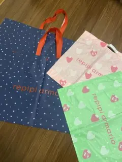 repipi armario ショップ袋 4点セット