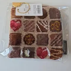 【完売】フェイラー スクゥエアポーチ☆コフレドショコラ・ブラウン