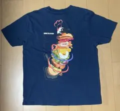 週末特別お値下げ　CHUMS　チャムス　Tシャツ　ブルー系　M ネイビーのサムネイル