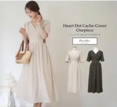 ハート ドット カシュクール ワンピース le reve vaniller