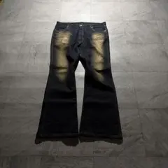 90s BLUE WAY fade black denim swag y2k - メルカリ
