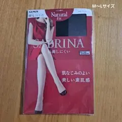 ストッキング 黒 M～L GUNZE