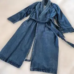 デニム ロングコート