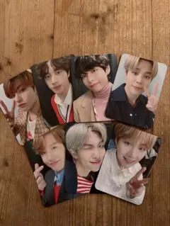 ⭕️公式BTS アミボムVer.4 トレカ7枚セットグクテテジミンジンkpop韓国