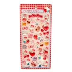 【正規品】ハローキティ ボンボンドロップシール 赤