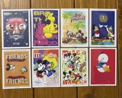 ドナルドダック 90周年 プレミアムコレクションカード 8枚セット EPOCH