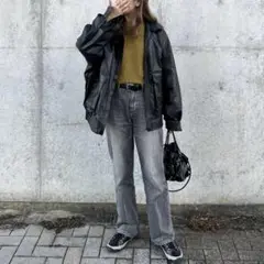 ユニクロワイドストレートパンツ