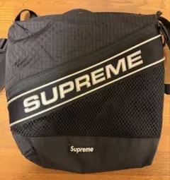 Supreme メッシュショルダーバッグ ブラック