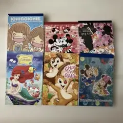 メモ用紙　6冊　ディズニーその他