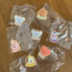 本日限定価格‼︎ BT21一番くじ ふっくらラバーチャーム　7点セット