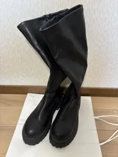 ハニーズ　ブラックロングブーツ