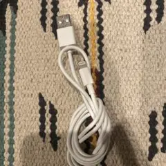 USB Lightning 充電ケーブル ホワイト
