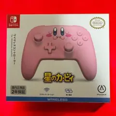 【新品・未開封】Switch ワイヤレスコントローラー 星のカービィ ピンク