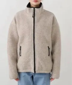 TODAYFUL Wool Boa Zip Jacket