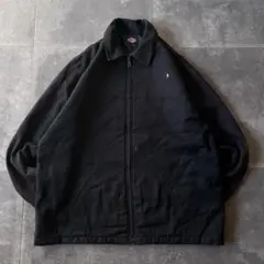 00s Dickies アイゼンハワージャケット 中綿 黒 3XL A629