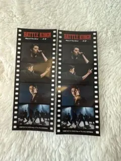 バトルキング バトキン 終奏 ワンエンTETTA 関哲汰 フィルム風ステッカー