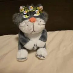 Happyくじ　にゃんにゃんにゃん　B賞　ぬいぐるみチャーム　ルシファー