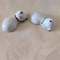 猫型　箸置き 有田焼　陶器製 2個セット