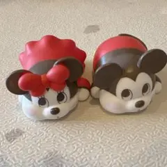 もっちりころりん ディズニー ミッキー ミニー ソフビ 人形 フィギュア セット