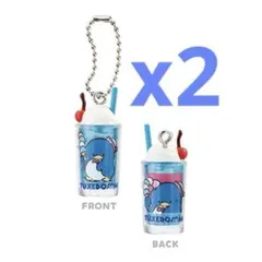 サンリオ レトログラスミニチュアチャーム タキシードサム 2個セット