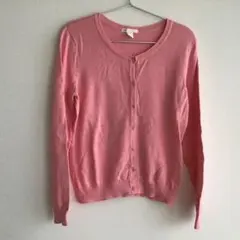 H&M BASIC カーディガン ピンク Sサイズのサムネイル