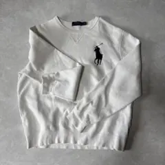 Polo Ralph Lauren ホワイト スウェット L