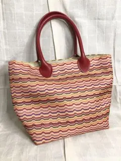 《値下げ‼️》畳のへり　ハンドバッグ