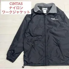 US古着 CINTAS シンタス 企業ロゴ ナイロン ワークジャケット M
