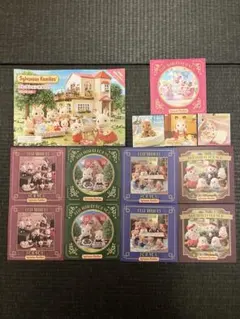 シルバニアファミリー　メッセージカード 9枚 ステッカー カタログセット