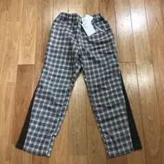 チェックパンツ　アプレレクール