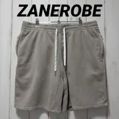 ZANEROBE ゼインローブ　スウェットハーフパンツ　刺繍ロゴのサムネイル