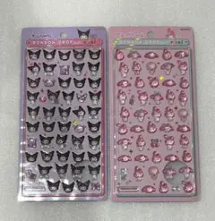 ボンボンドロップシール mini サンリオ マイメロディ クロミ 2種セット