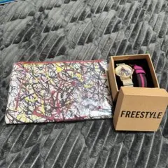 嵐 大野智FREESTYLE 腕時計 ポーチ2点セット