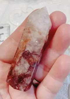 在庫処分セール❤️【サポートしてくれる石】ファイヤークォーツポイント⭐️浄化済み