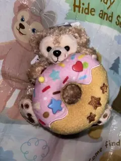 【ぬいぐるみバッジ】ディズニー ダッフィー フィルド・ウィズ・ジョイ ダッフィー