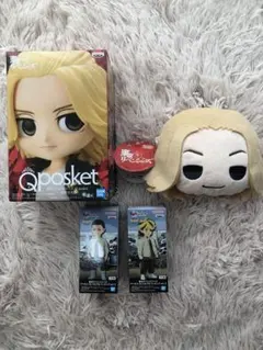 【新品・未使用】東京リベンジャーズ マイキー パスケース・フィギュアセット