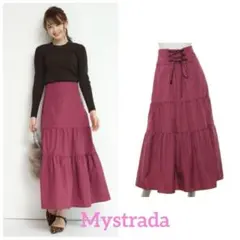 再再値下げ‼︎【超美品】マイストラーダ ♡ロングティアードスカート