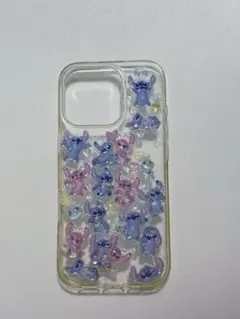 ボンボンドロップシール　スティッチ　iPhone16Pro