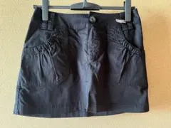 ミニスカート　ジャイロ　美品　黒　クリーニング済　Ｓサイズ