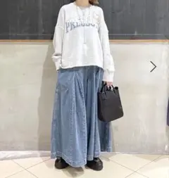 ニコアンド　ポケットワイドパンツのサムネイル